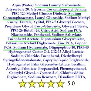 Rilastil ACNESTIL Очищающий гель восстанавливающий баланс фото 2