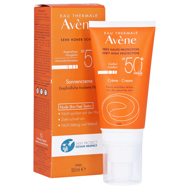 Avene - Крем солнцезащитный SPF 50+