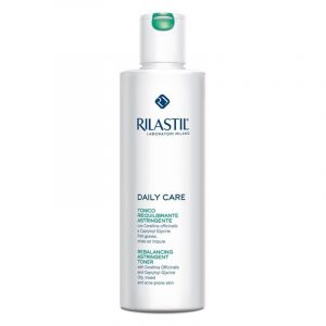 Rilastil DAILY CARE - Вяжущий восстанавливающий тоник для лица для жирной, комбинированной и склонной к акне кожи