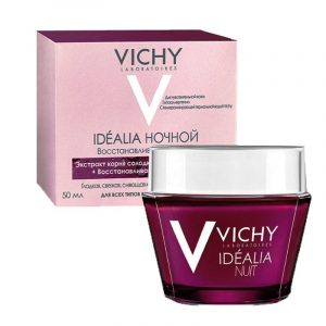 Vichy Idealia | Уход восстанавливающий для всех типов кожи ночной фото 1