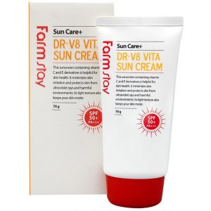 FarmStay Солнцезащитный крем витаминизированный DR-V8 Vita Sun Cream SPF 50 PA+++