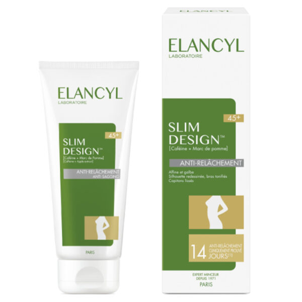 ELANCYL Slim design 45+ - Комплексный anti-age крем для тела, 200 мл