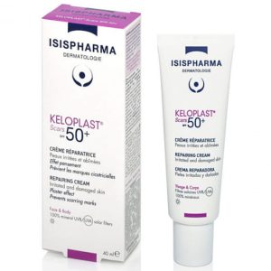 ISISPHARMA Keloplast Scars SPF 50+ | Крем восстанавливающий защитный с SPF 50+ для чувствительной кожи