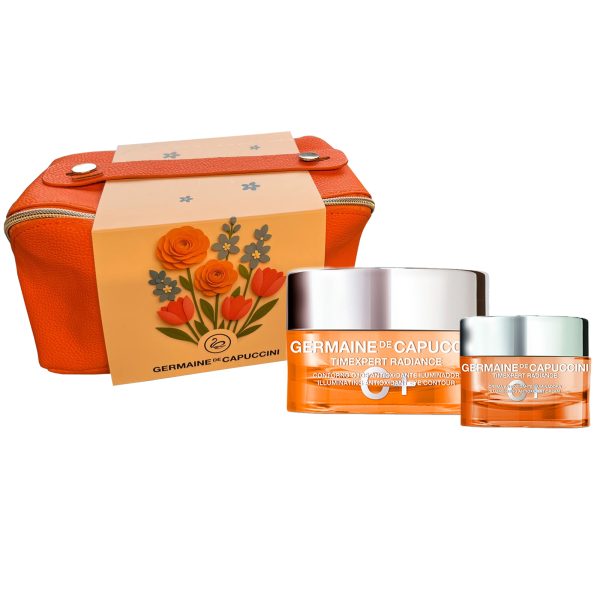 Набор Germaine De Capuccini - Крем для лица и крем для глаз TE Radiance C+ (50 мл./15 мл.)