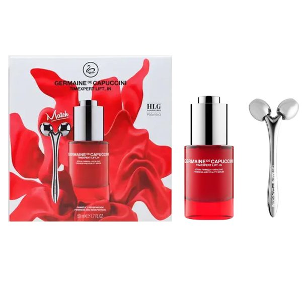 Набор Germaine De Capuccini - Сыворотка для лица Firmness and Vitality Serum (50 мл) + массажёр