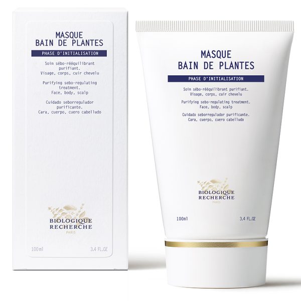 Masque Bain de Plantes - Очищающая и себорегулирующая маска для лица, 100 мл