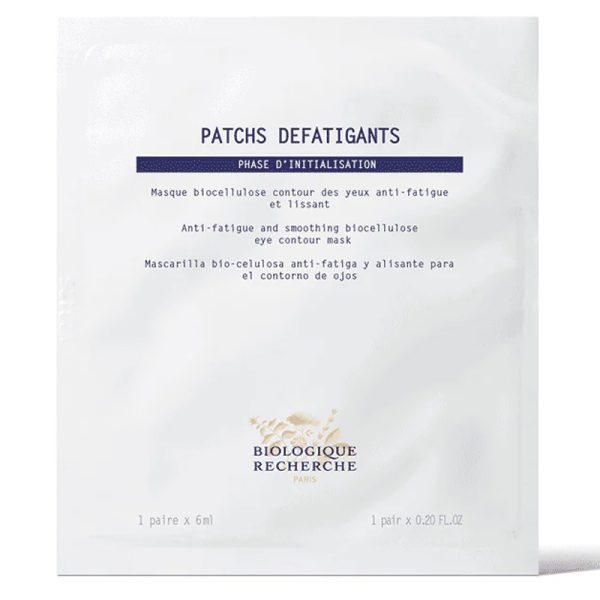 Patchs Défatigants - Разглаживающие биоцеллюлозные патчи против отеков для области вокруг глаз, 1 саше