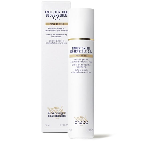 Emulsion Gel Biosensible S.R. - Успокаивающий и себорегулирующий гель для лица, 50 мл