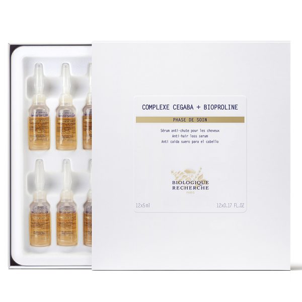 Complexe Cegaba+Bioproline - Лечебная тонизирующая сыворотка для ослабленных волос, 12x5 мл