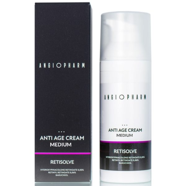 ANGIOPHARM - Крем омолаживающий с комплексом ретиноидов Medium (50 мл)