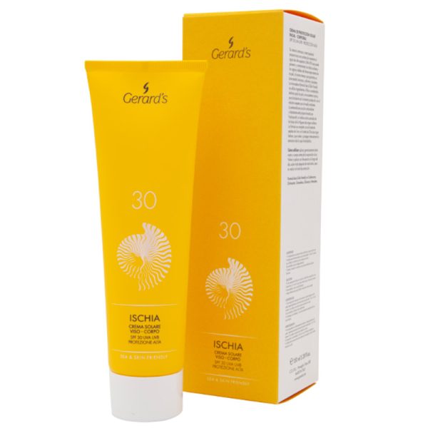 Gerard's Solari Ischia SPF 30 – Солнцезащитный увлажняющий крем для лица и тела с SPF 30, 150 мл