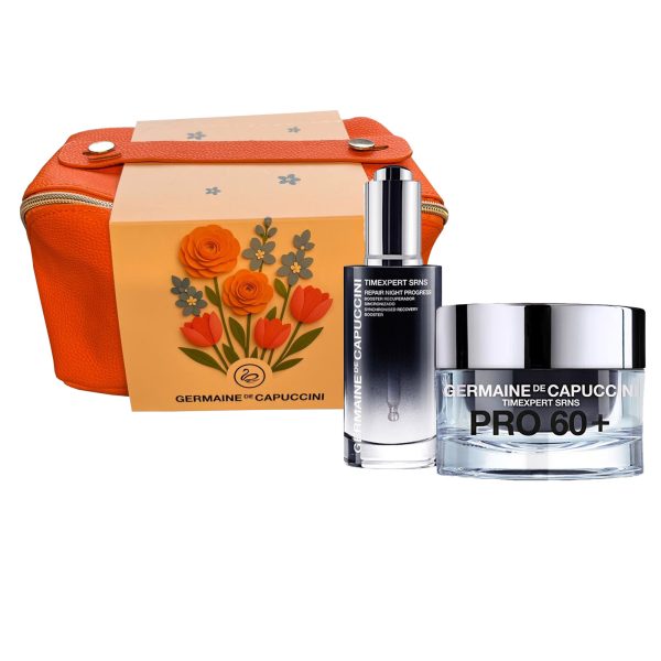 Набор Germaine De Capuccini - Крем PRO 60+ и сыворотка Repair Night Progress для лица TE SRNS (50 мл./50 мл.)