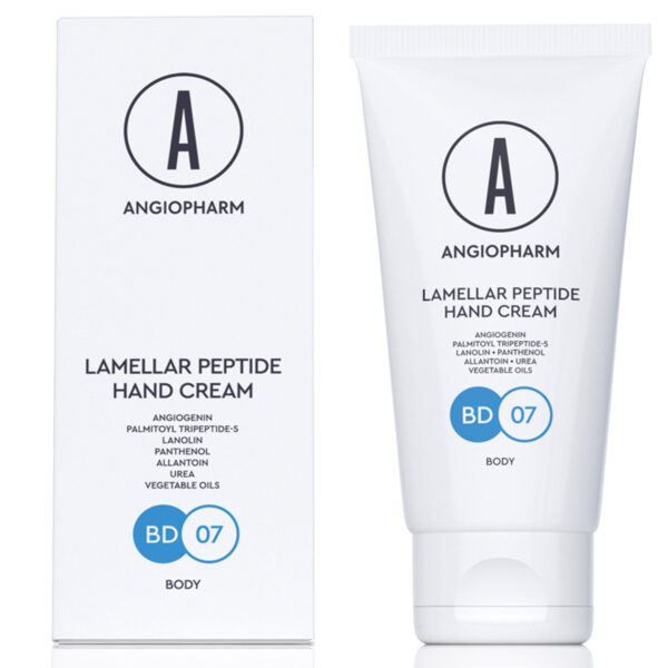 ANGIOPHARM - Ламеллярный крем для рук с пептидами (50 мл)