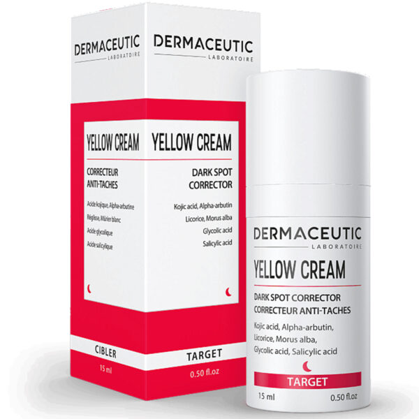 DERMACEUTIC Yellow Cream - Ночной депигментирующий крем, 15 мл