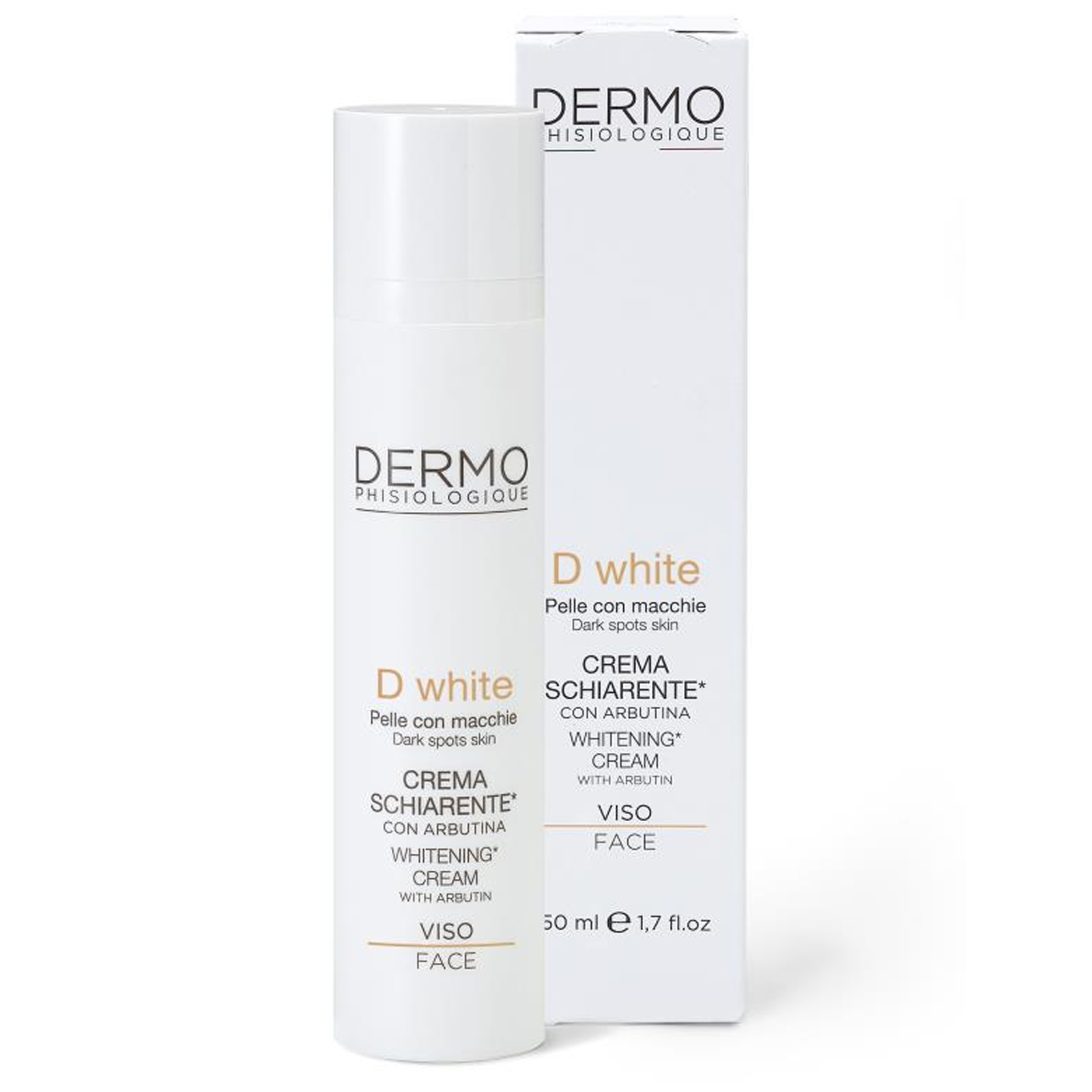Whitening Cream with Arbutin - Осветляющий крем для лица с арбутином, 50 мл