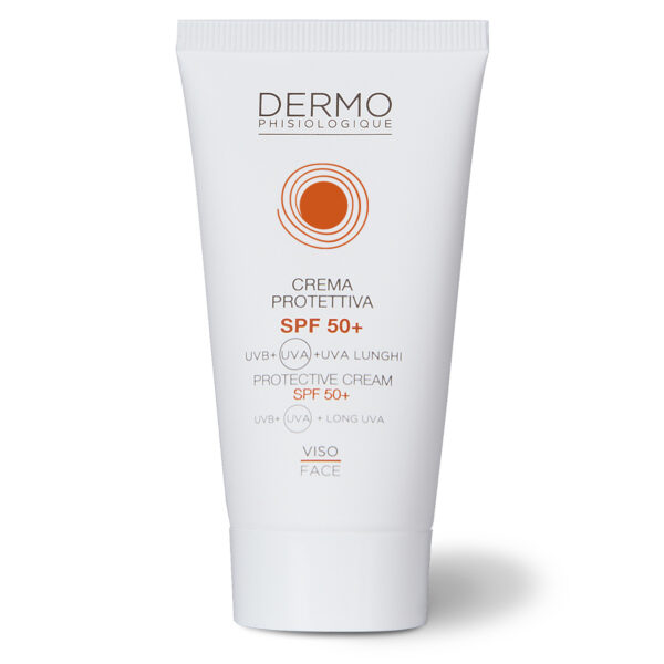 Protective cream SPF 50+ - Солнцезащитный крем для лица с SPF 50, 50 мл